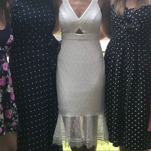 Guess Los Angeles White Midi